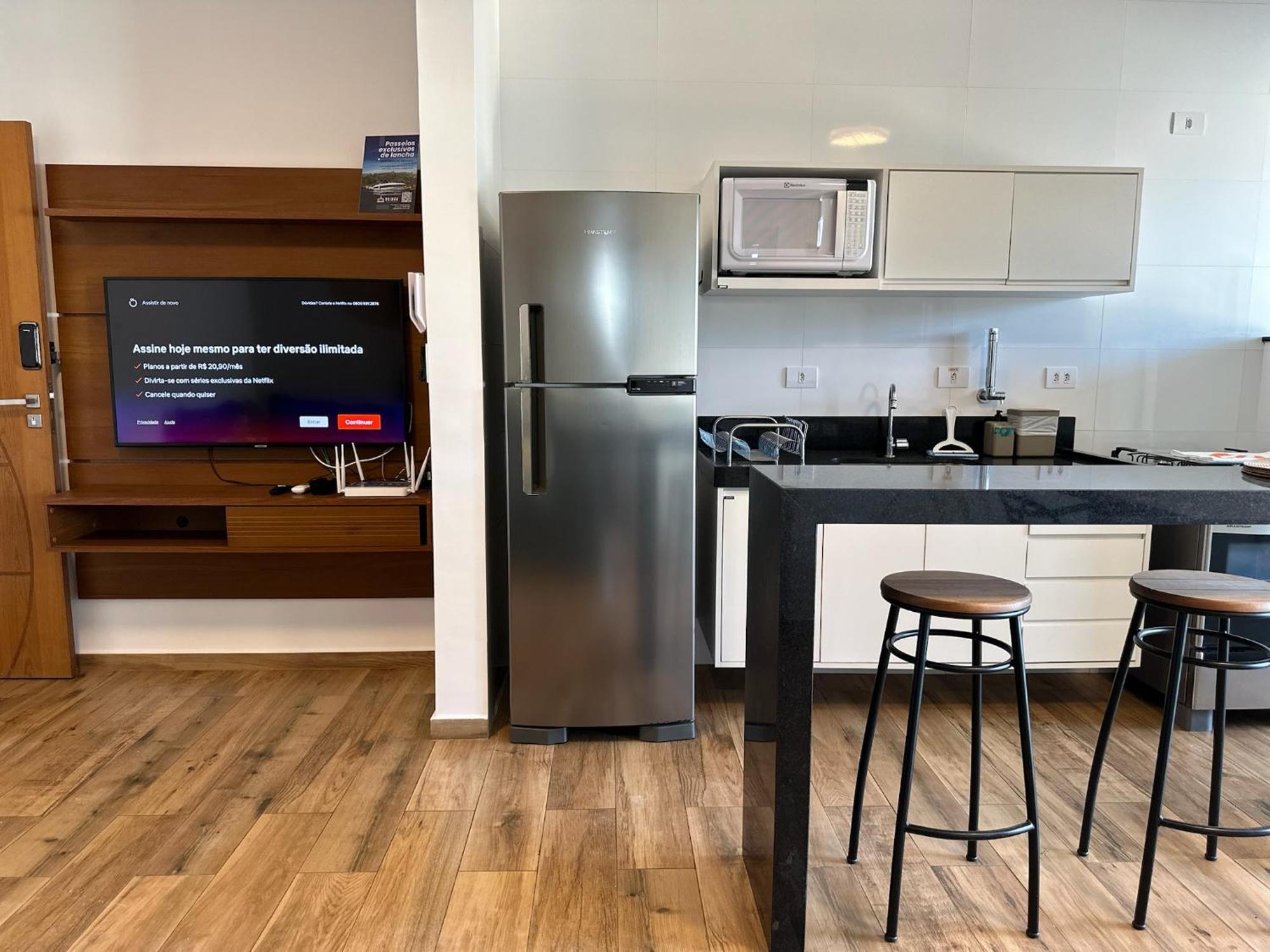 Апартаменты Alto Padrao 2 Qts 2 Wc Piscina Wifi-Smarttv E Ar Убатуба Экстерьер фото
