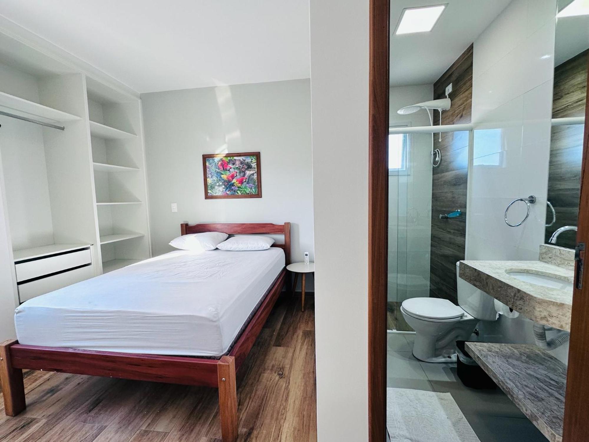 Апартаменты Alto Padrao 2 Qts 2 Wc Piscina Wifi-Smarttv E Ar Убатуба Экстерьер фото